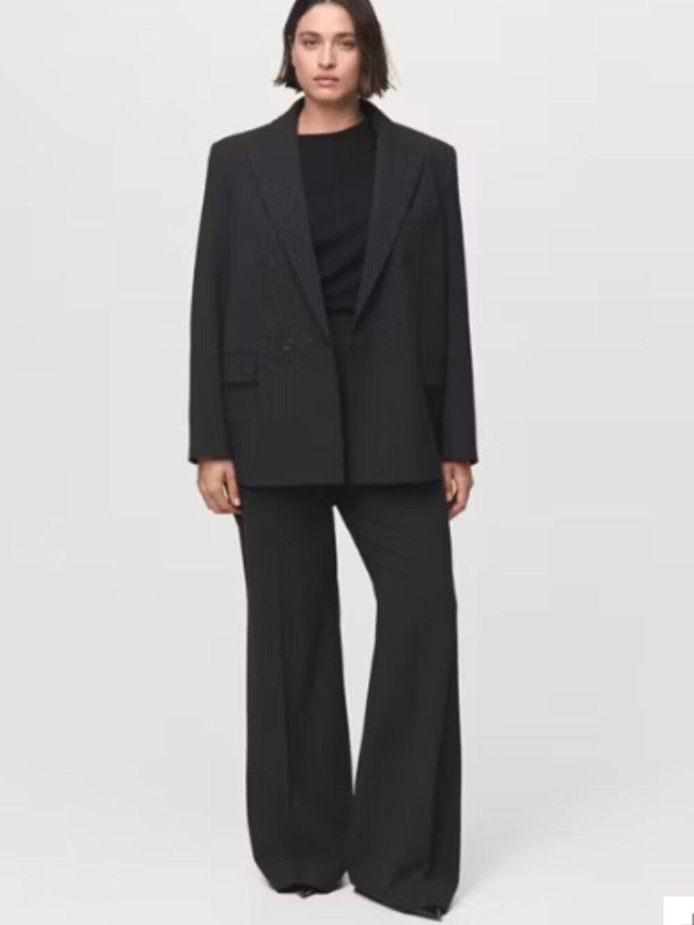 Gray Striped Women's Suit NWOT